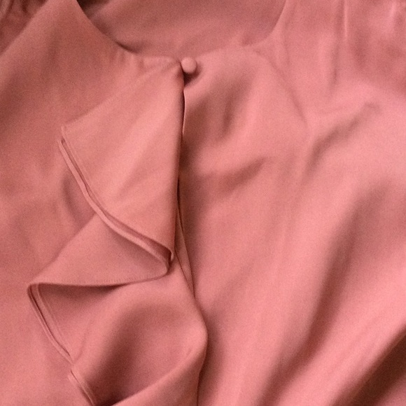 Theory Jastrid L parakeet smooth silk sleeveless top - Picture 5 of 5